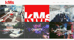 Desktop Screenshot of kms-events.be